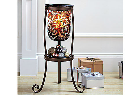 Stand Rústico

Stand de metal con acabado de bronce, es ideal para complementar cualquier estilo de decoración, desde clásico hasta contemporáneo. Añade tu pantalla PartyLite favorita que se vende por separado.