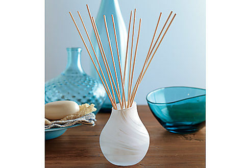Difusor y Aceites con Fragancia Fresh Home by PartyLite™

De vidrio esmerilado con espirales blancos que recrean las nubes blancas en un día soleado de verano. Es el complemento perfecto para los Aceites con Fragancia con fórmula especial Neutralizante